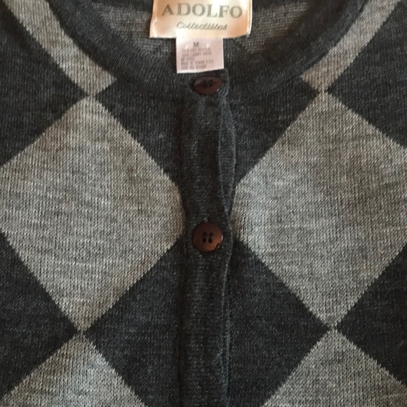 Adolfo wool blend cardigan - Picture 4 of 8